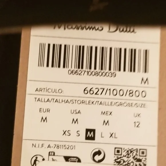 New Massimo Dutti Linen Blend Midi Dress - Picture 12 of 16